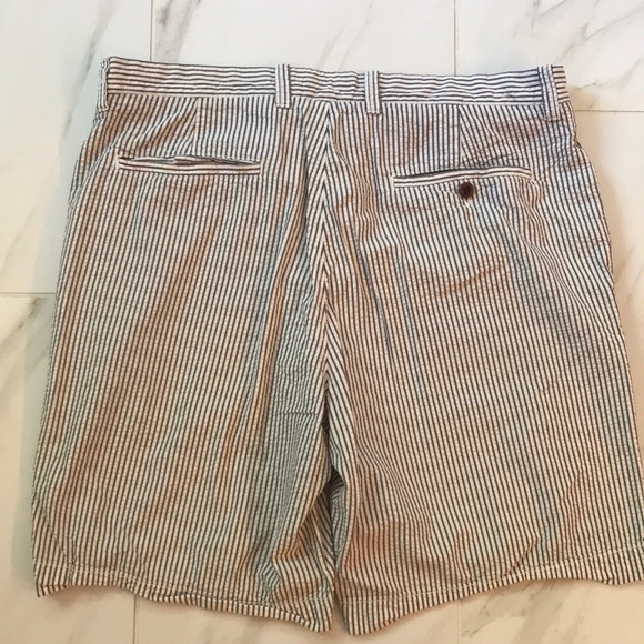 Men’s J Crew Seersucker Shorts- size 35 - Picture 5 of 5